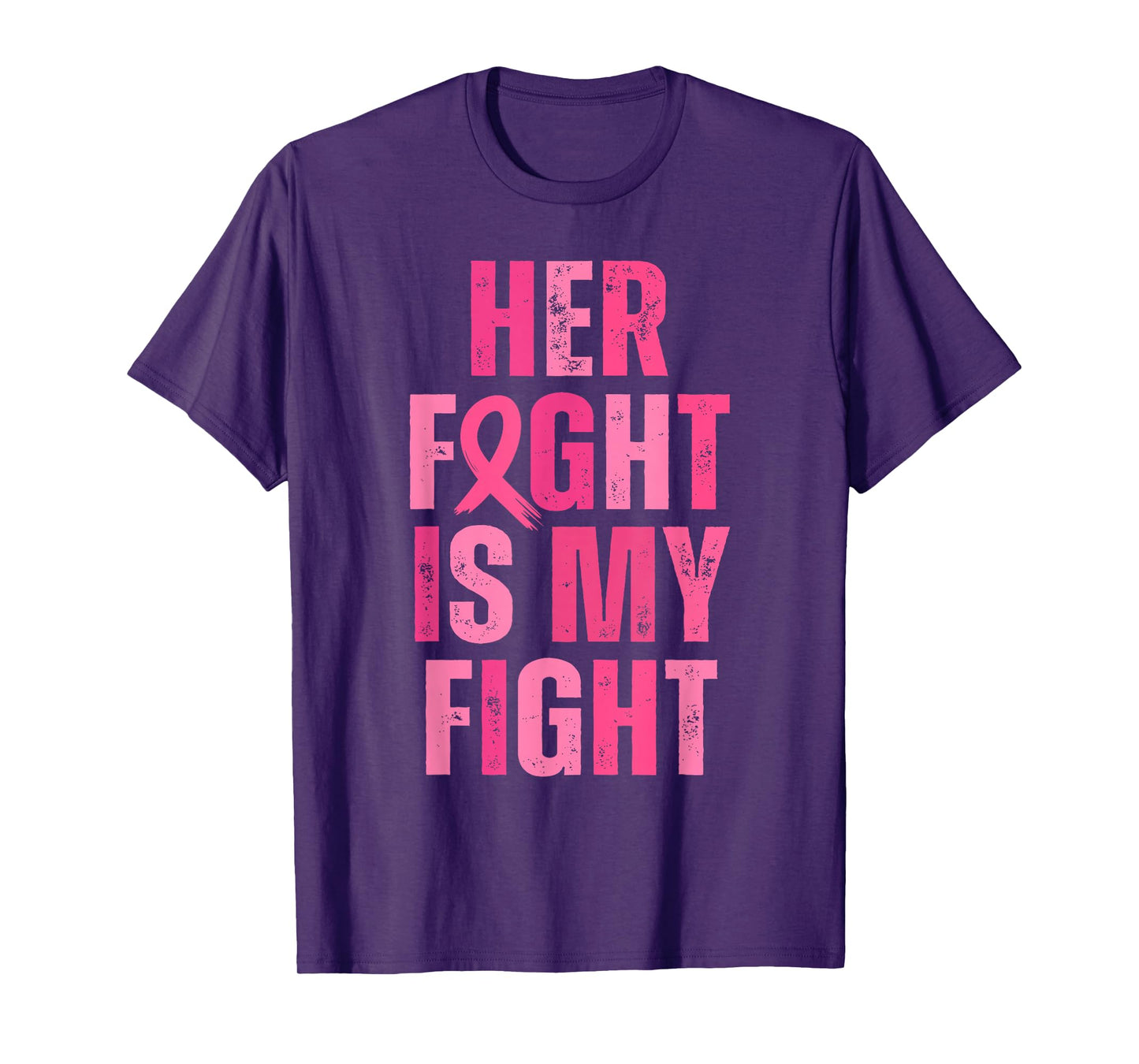 Breast Cancer Awareness Husband Support Squad Boxing Gloves T-Shirt