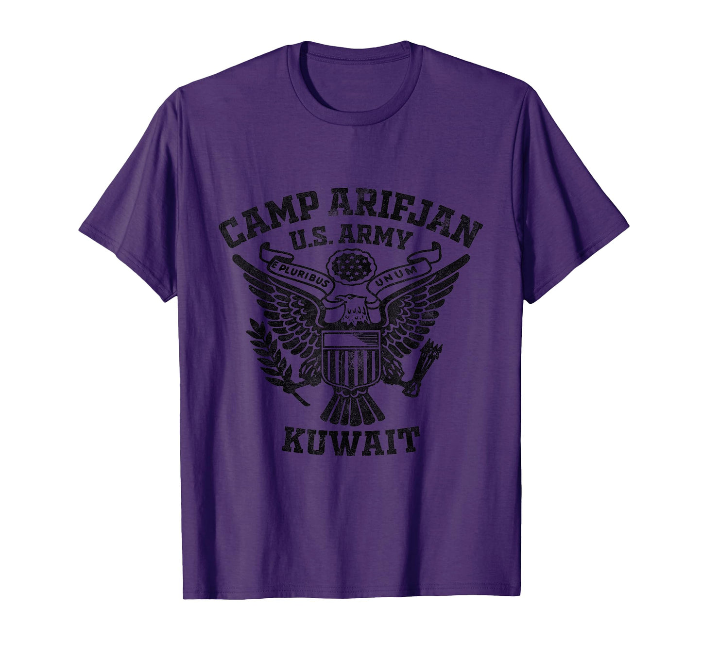 Camp Arifjan Kuwait Military Base Veteran Vintage Gifts T-Shirt