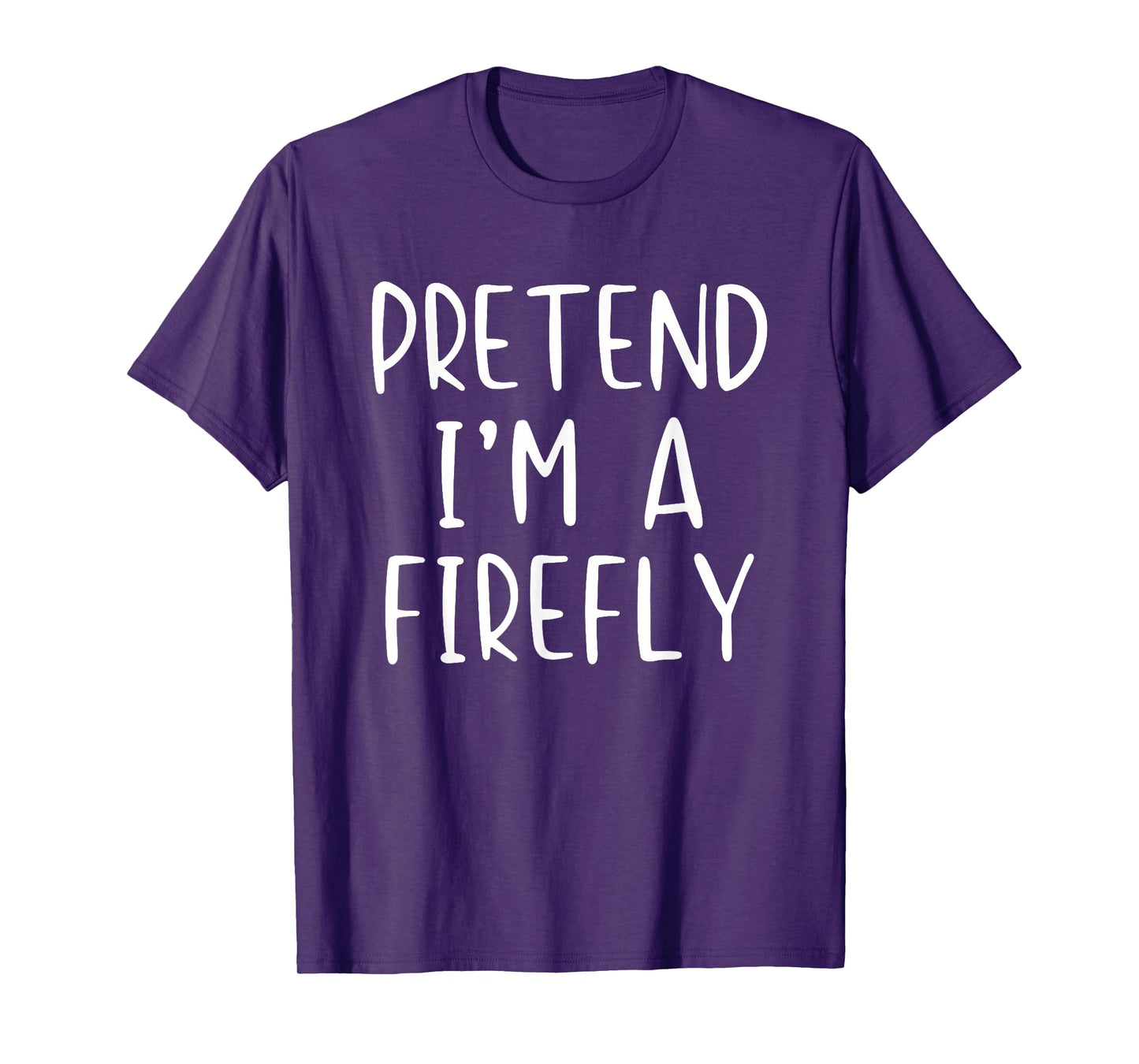 Pretend I'm A Firefly Costume Halloween Simple Kids Fire-Fly T-Shirt