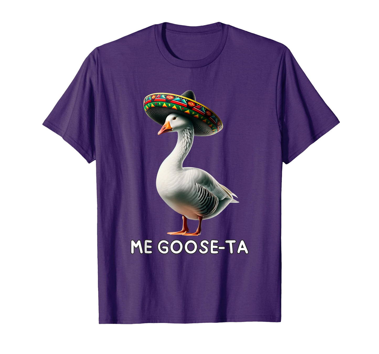Funny Me Goose Ta Mexican Spanish Goose Geese Pun T-Shirt