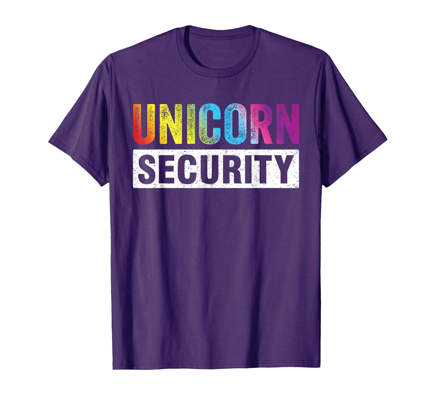 Unicorn Security Funny Halloween Costume T-Shirt