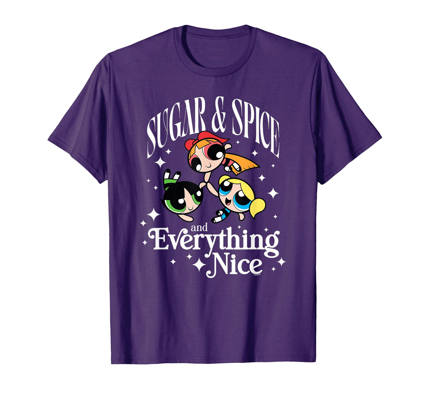 The Powerpuff Girls Sugar & Spice And Everything Nice Team T-Shirt