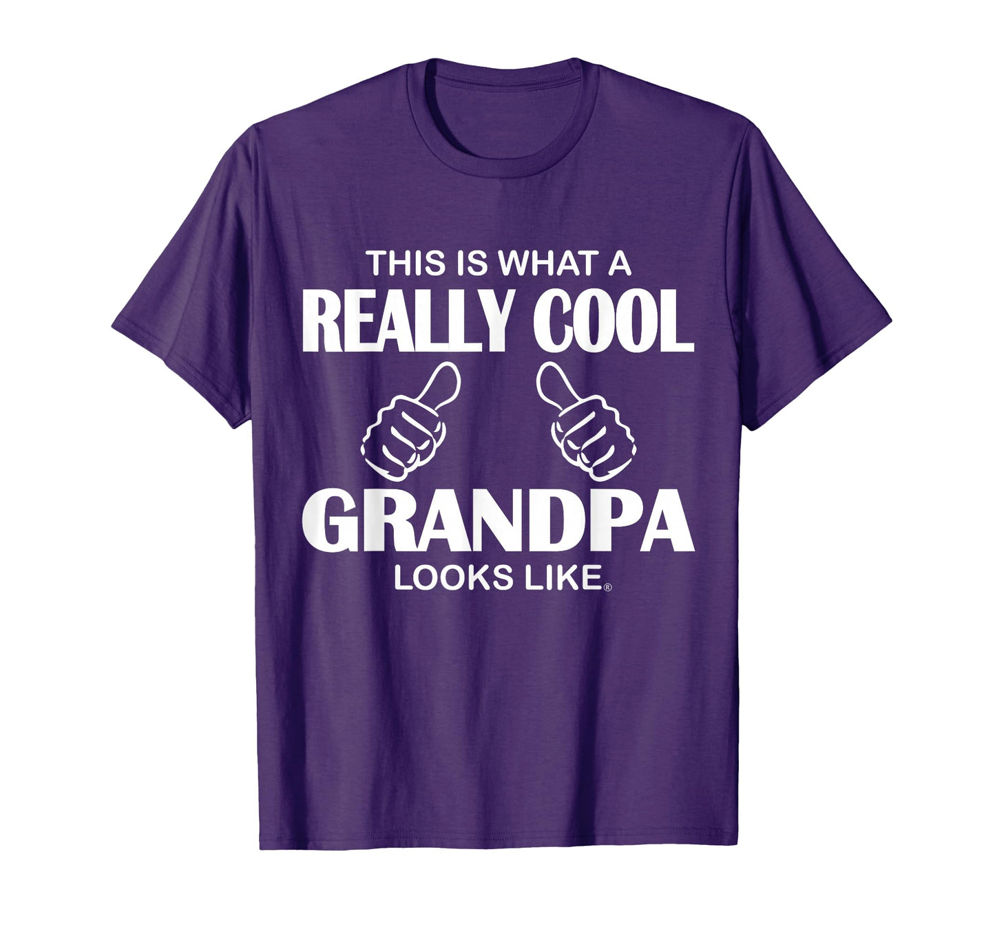This Is What A Really Cool Grandpa Looks Like Funny T-Shirt T-Shirt