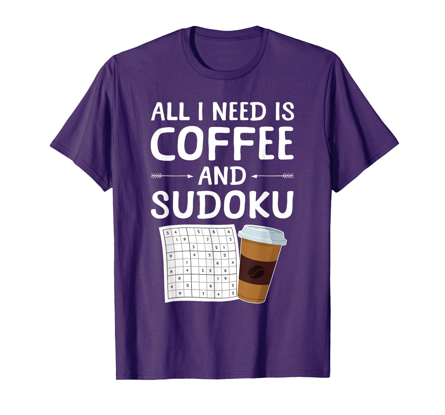 Cool Sudoku Design for Men Women Sudoku Player Sudoku Lover T-Shirt