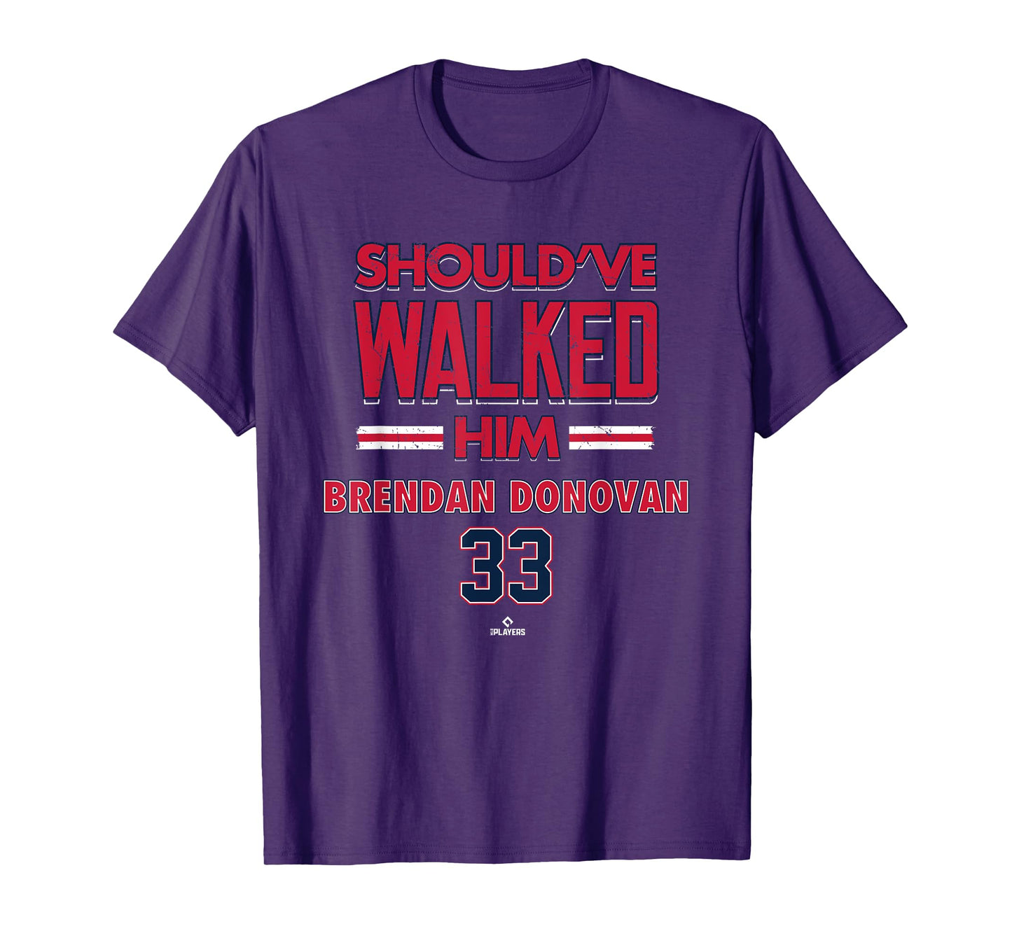 Should've Walked Him Brendan Donovan St Louis Baseball T-Shirt