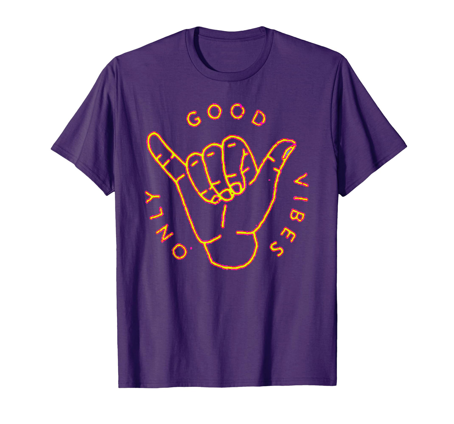 Good Vibes Only Novelty Tshirt Yoga Meditation Gift T-Shirt