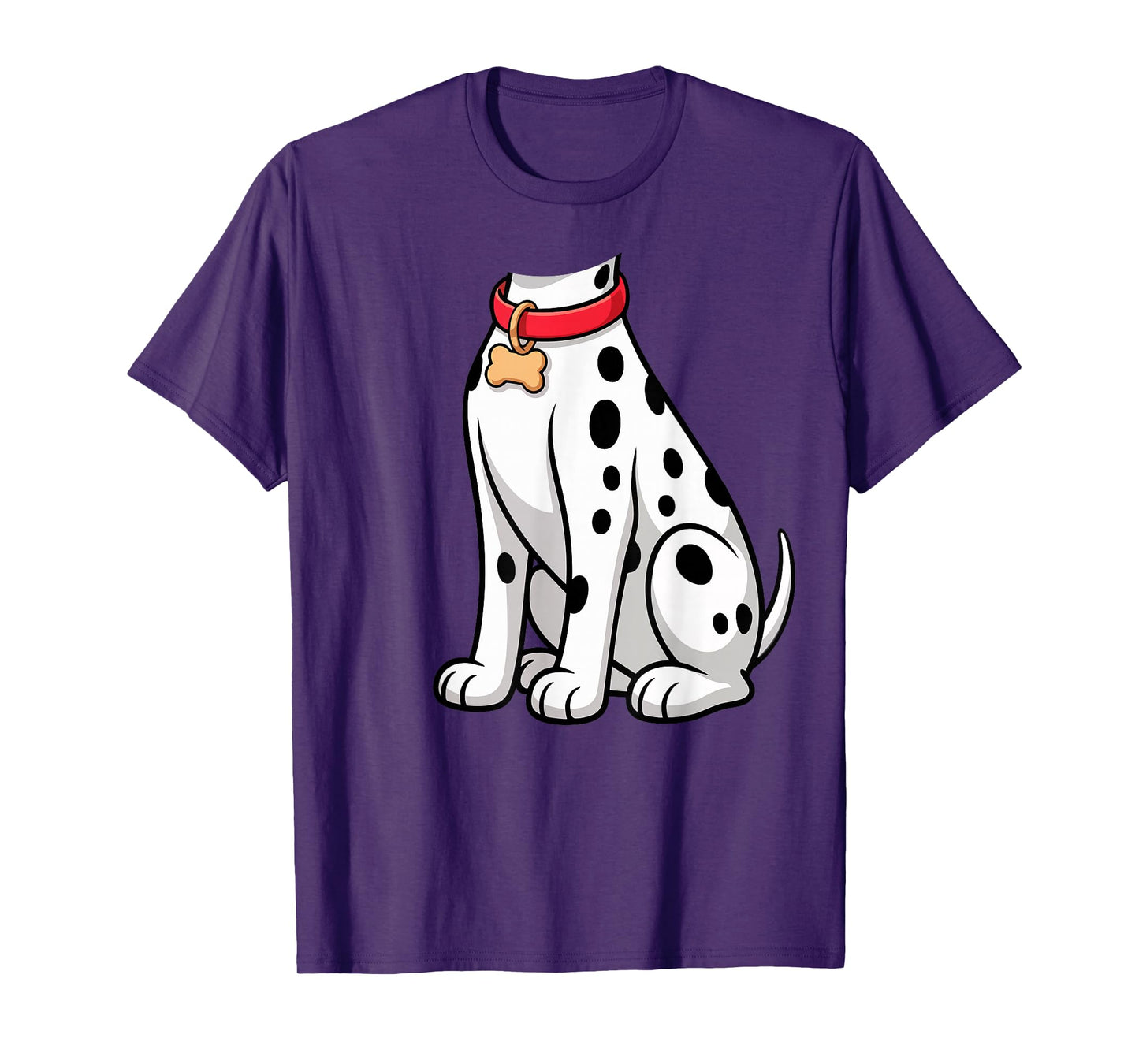 Dalmatian Shirt Adult Men Women Kids Dalmatian Costume T-Shirt