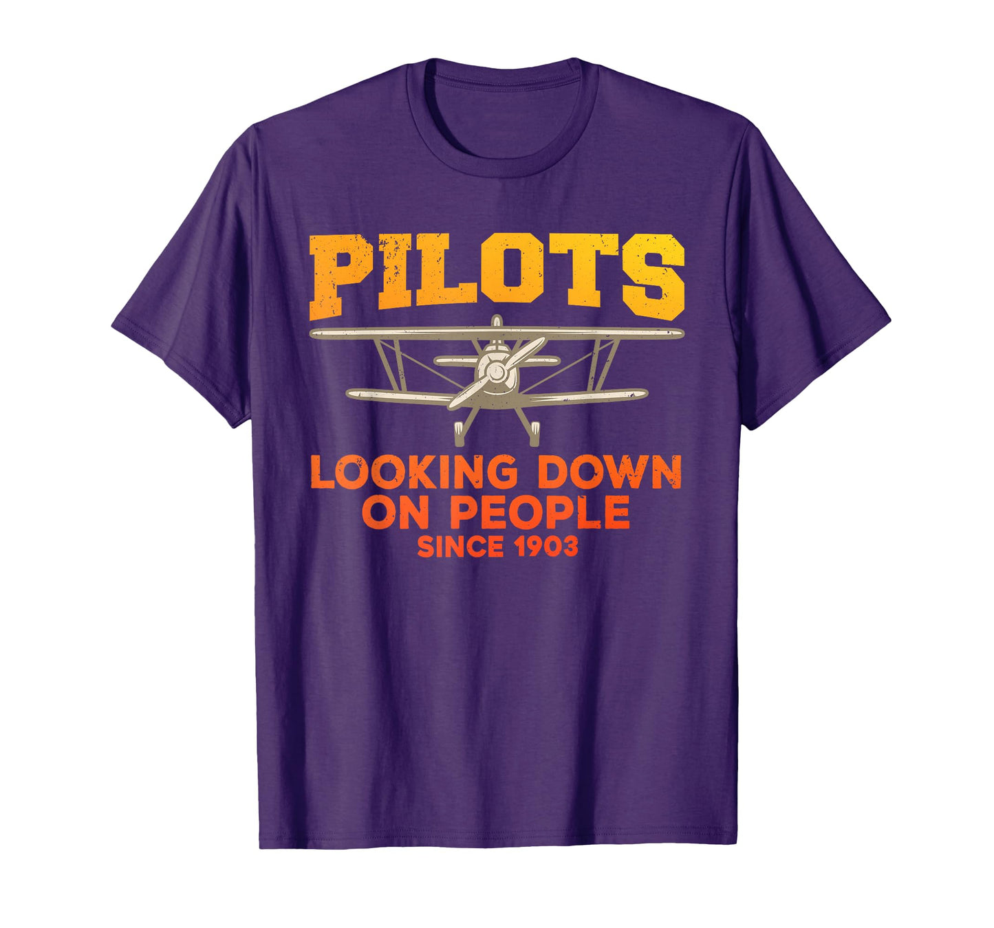 Funny Pilot Design for Men Women Aviation Airplane Pilot T-Shirt