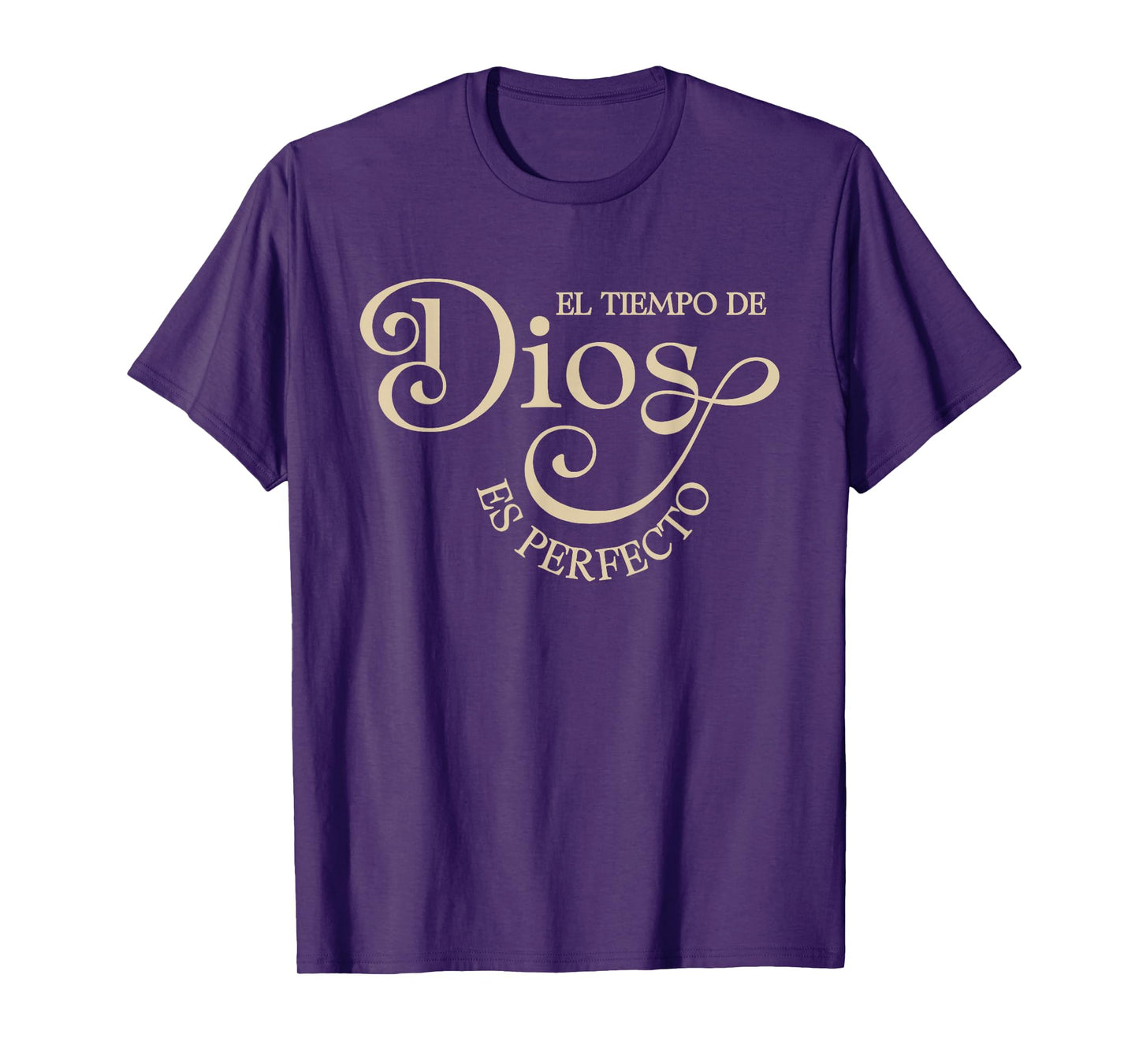 El Tiempo De Dios ES Perfecto Shirt Christian Faith Tee T-Shirt