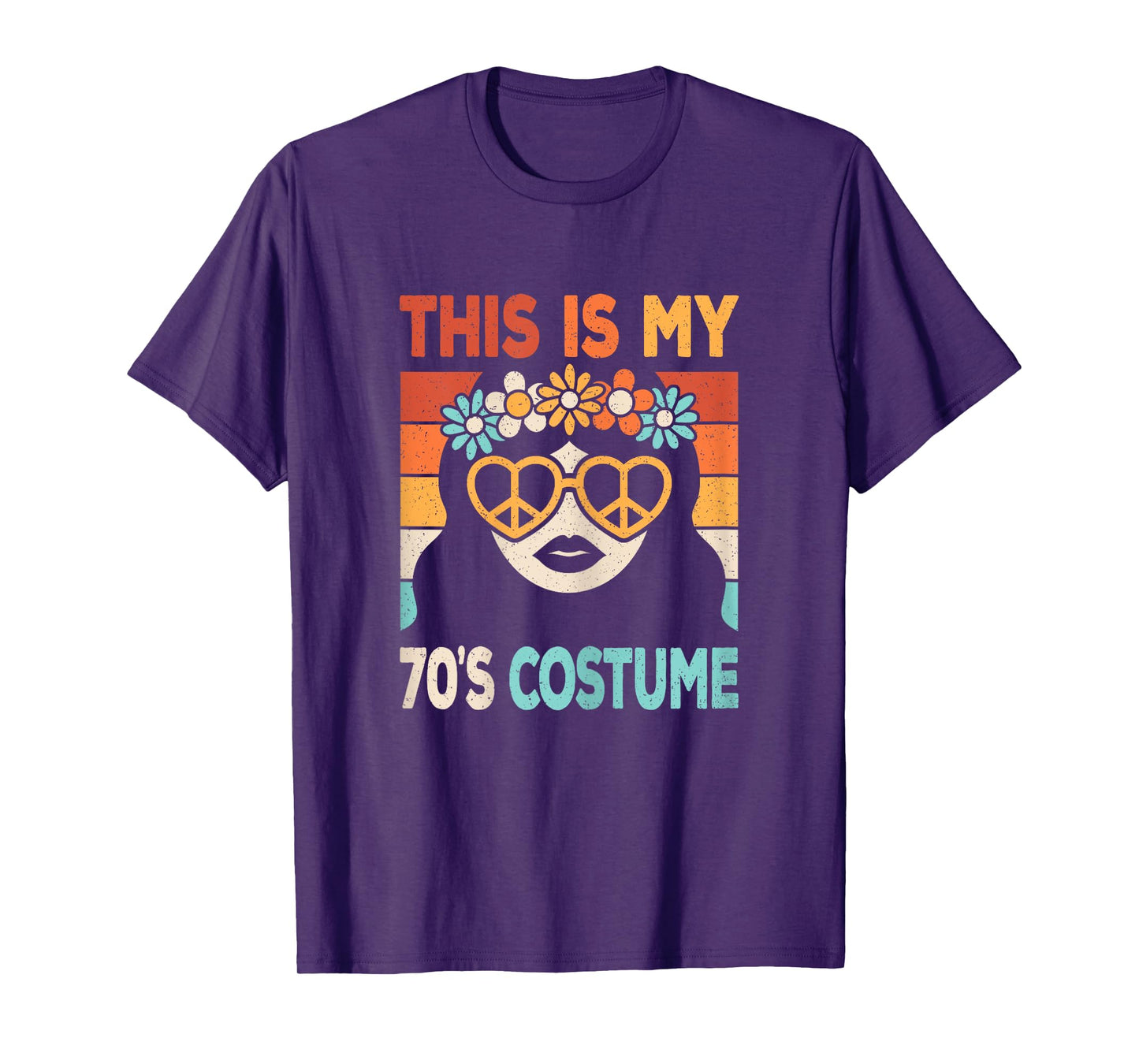 This Is My 70s Costume Disco Party 1970s 70s Outfit Women T-Shirt