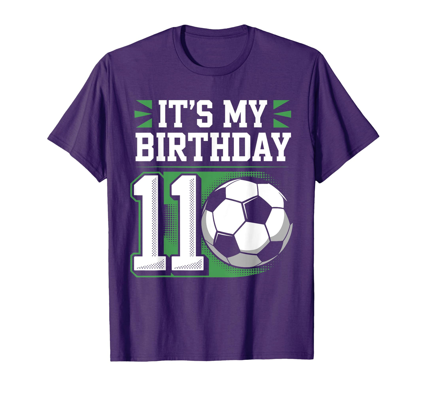 Birthday Boy Tees 11 Soccer Its My 11th Birthday Boys Soccer T-Shirt