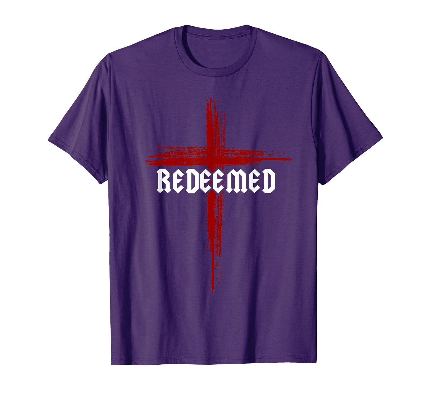 Redeemed Christian Cross Jesus Christ Faith Bible Religious T-Shirt