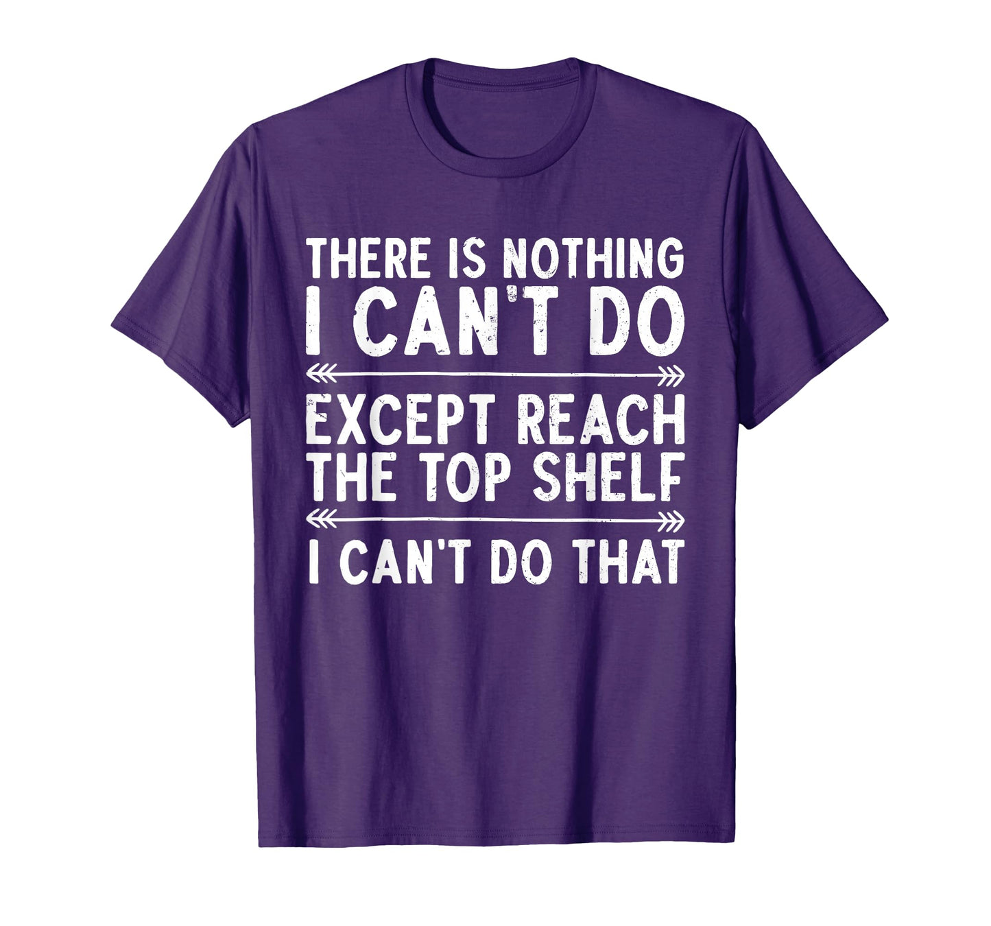 Funny Short People Art For Men Women Short Girl Short People T-Shirt