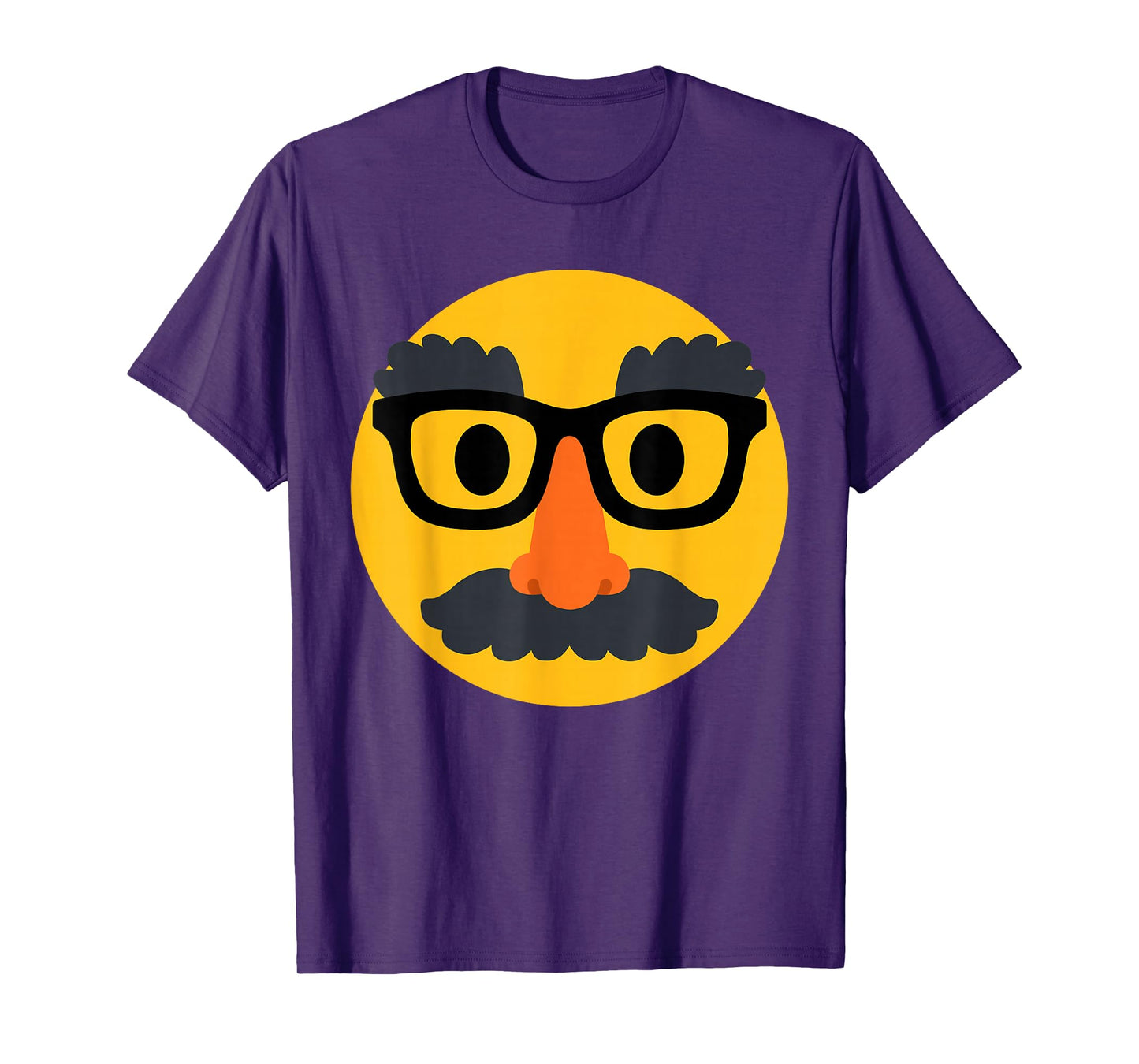 Funny Disguised Emoticon Face T-Shirt