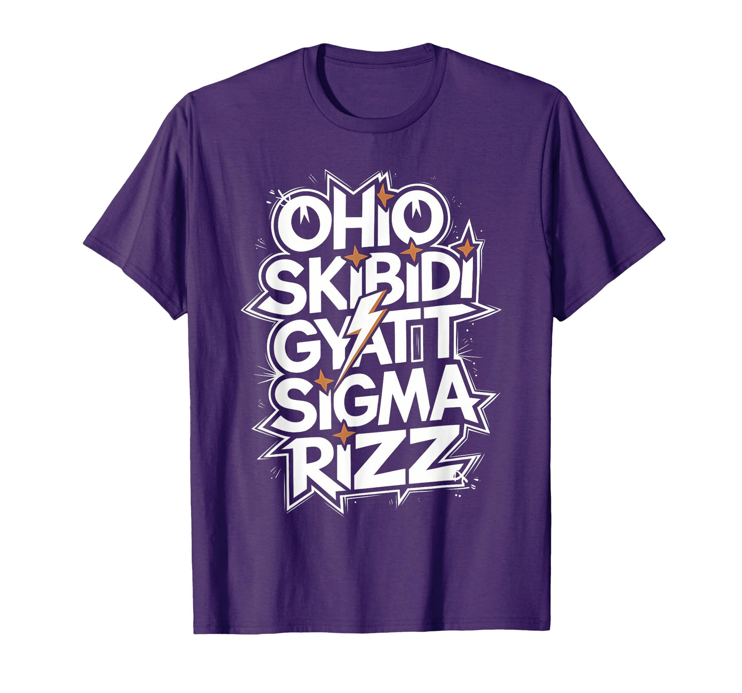 Ohio Skibidi Gyatt Sigma Rizz brainrot Funny Rizzler Meme T-Shirt