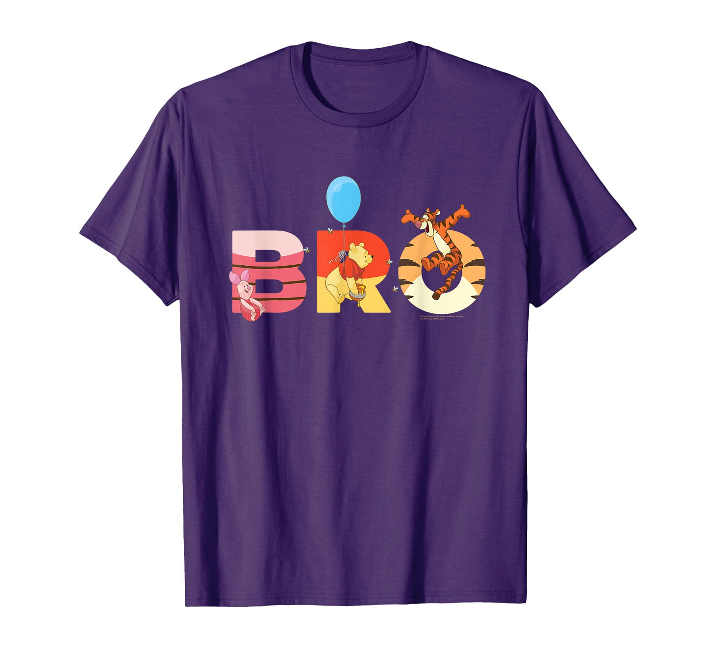 Disney Winnie the Pooh and Friends Bro Family Trip Matching T-Shirt
