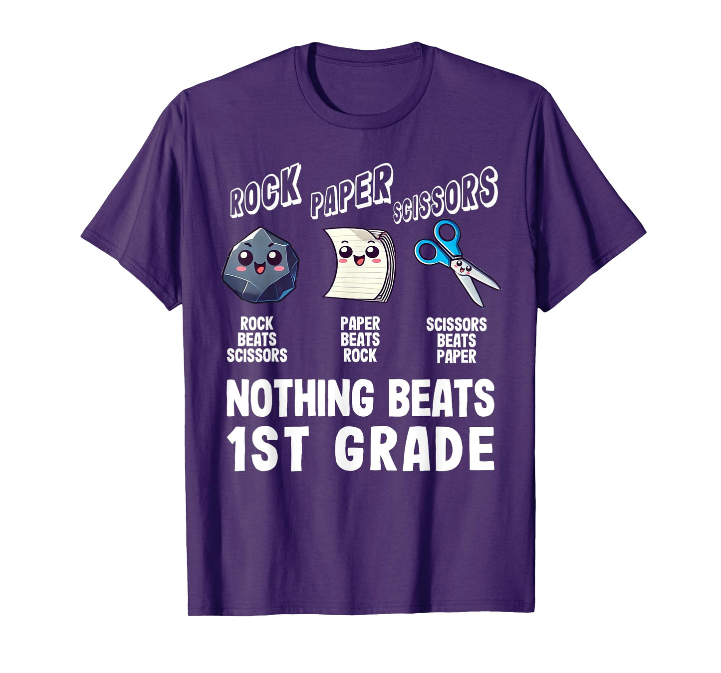 Funny Nothing Beats 1st First Grade Student or Teacher T-Shirt
