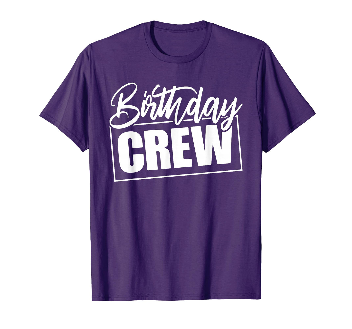 Birthday Crew Birthday Party For Girls Boys Family Reunion T-Shirt