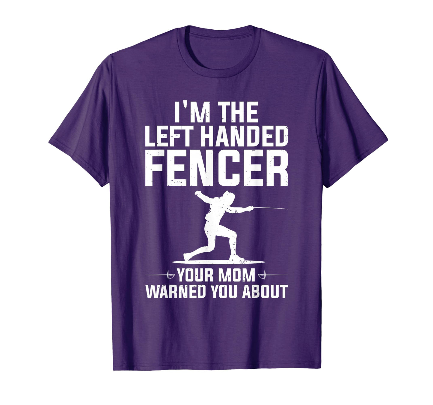 Funny Fencing Art for Men Women Kids Fencer Fencing Sport T-Shirt