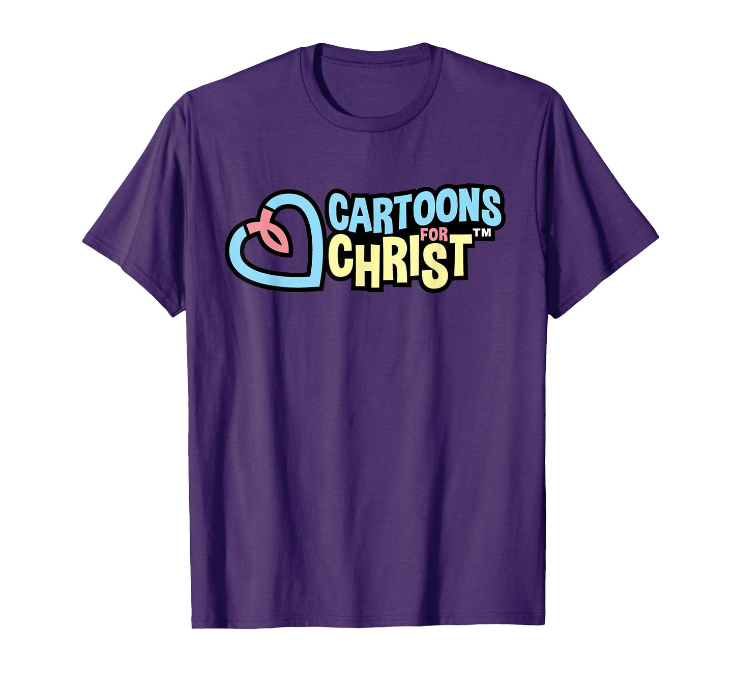Cartoons for Christ - Christian, Faith, Jesus, Religious T-Shirt