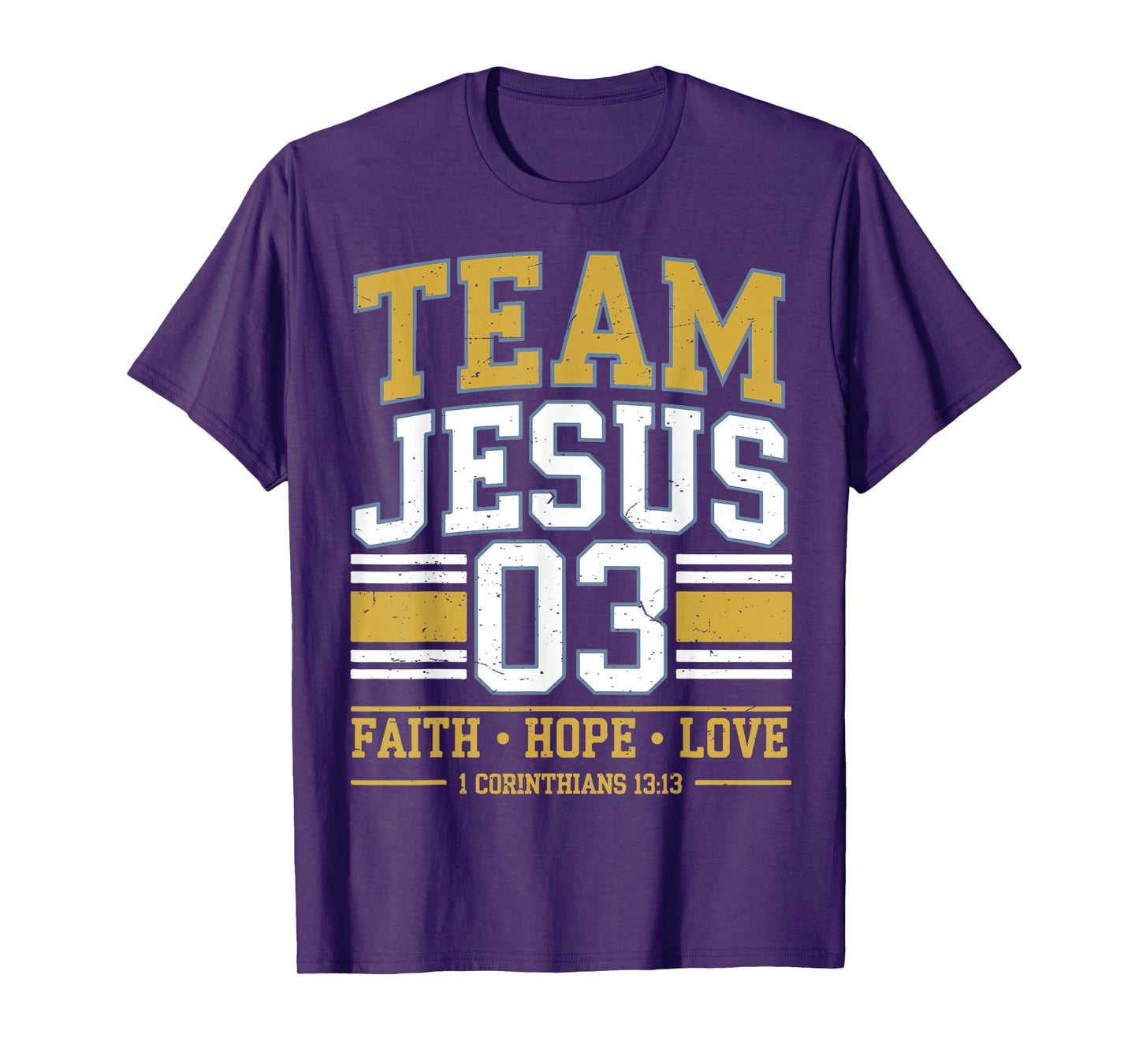 Team Jesus 03 Family Matching Christian Faith Gift God Squad T-Shirt