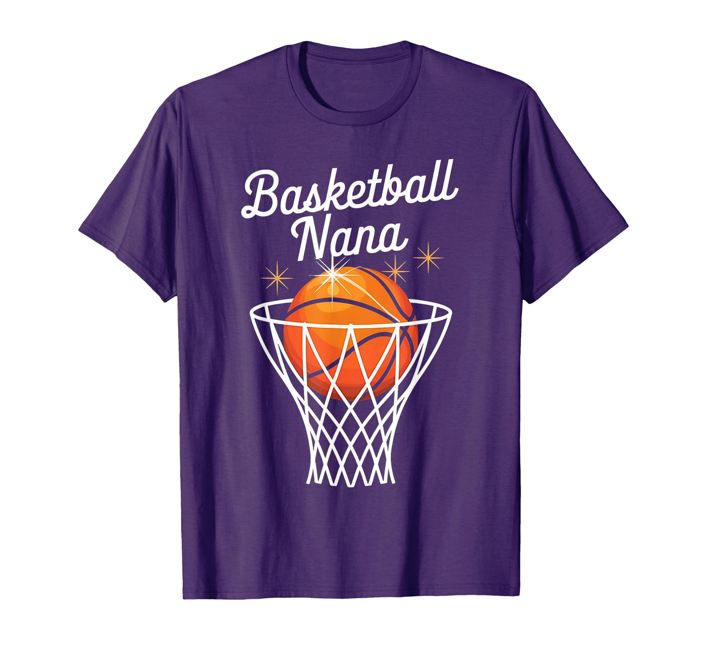 Basketball Grandma Nana Basketball Hoop Mothers Day T-Shirt
