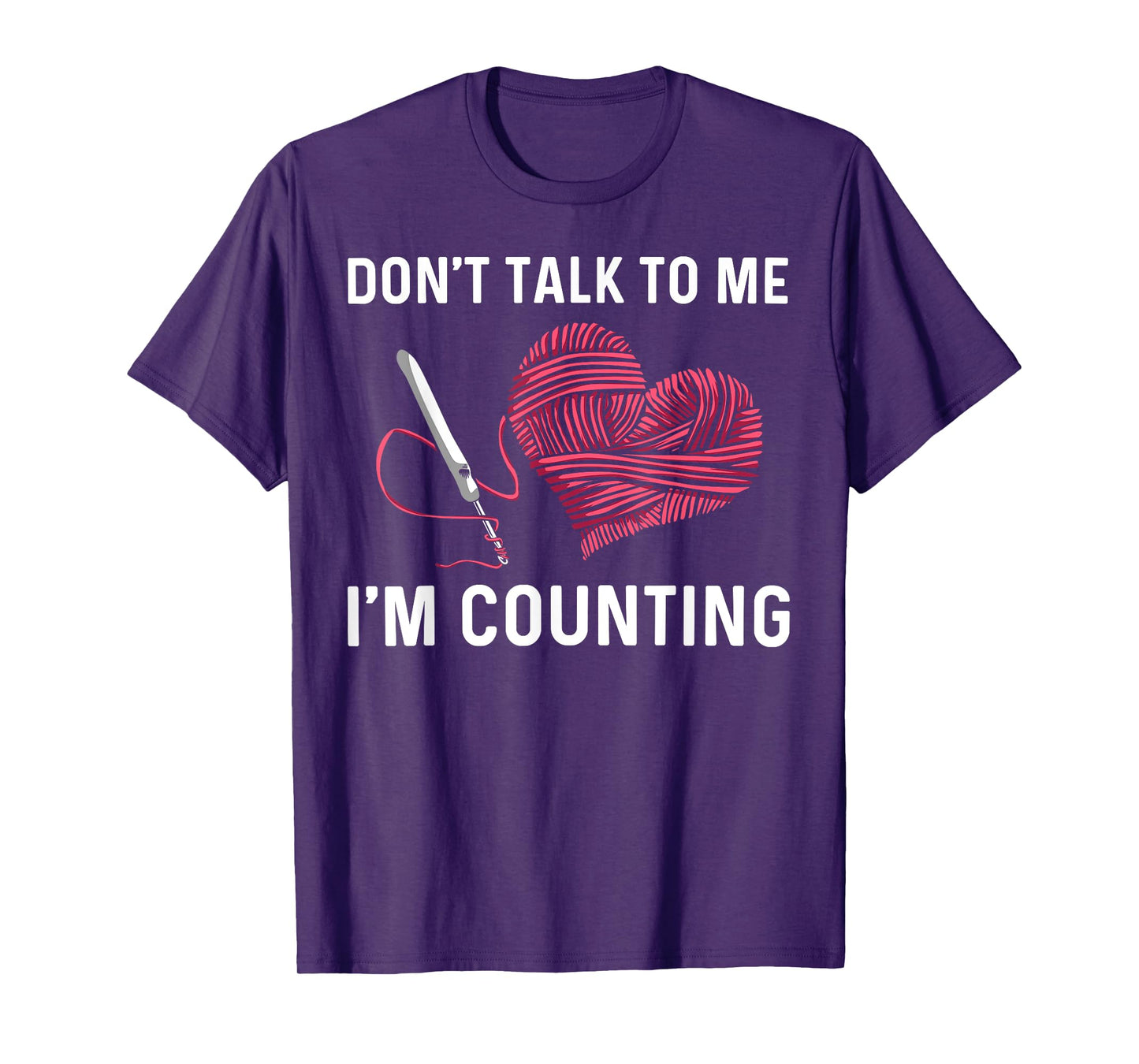 Funny Crocheting Art For Men Women Crocheter Crochet Lover T-Shirt