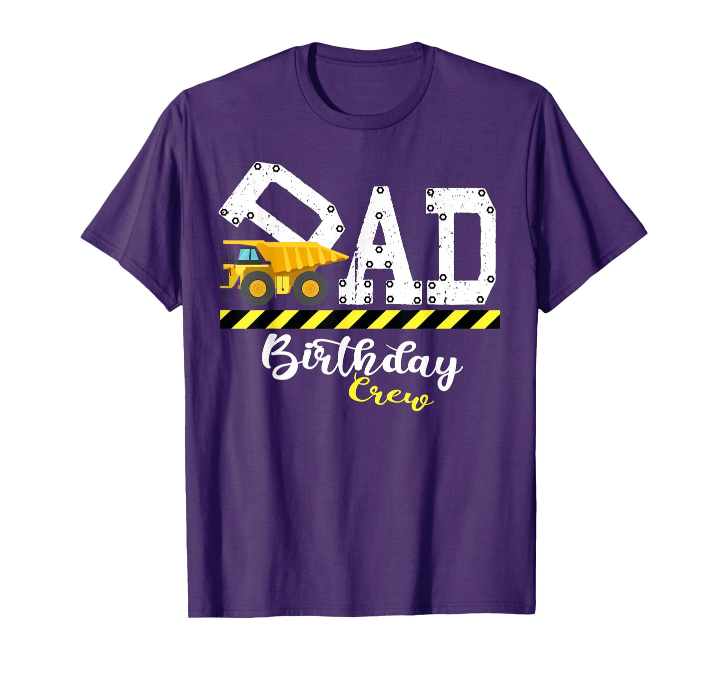 B-Day Party Dad Birthday Crew Construction Birthday Party T-Shirt