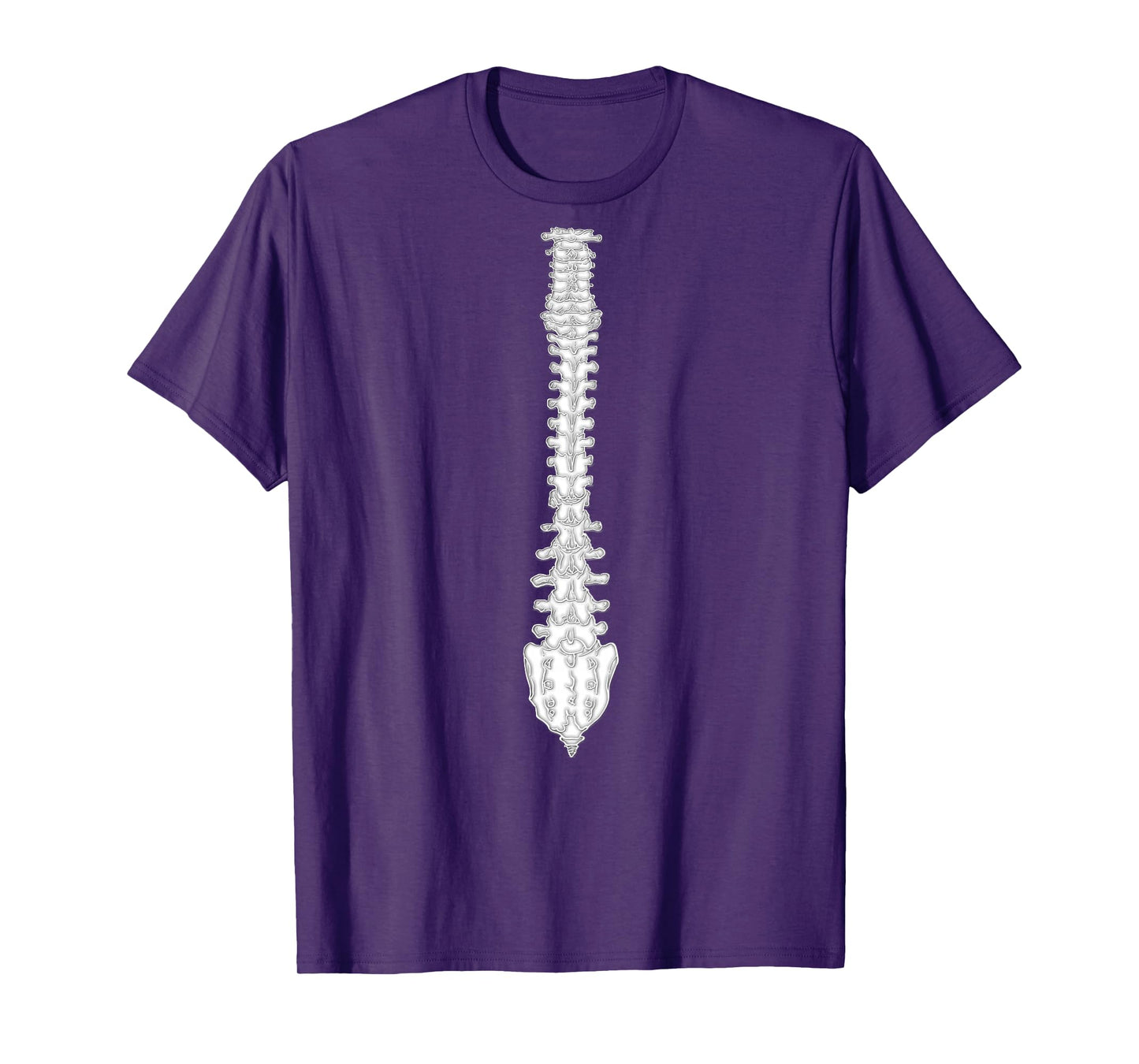 Chiropractor Spine | Graphic Tee (Image Is On Back) T Shirt T-Shirt