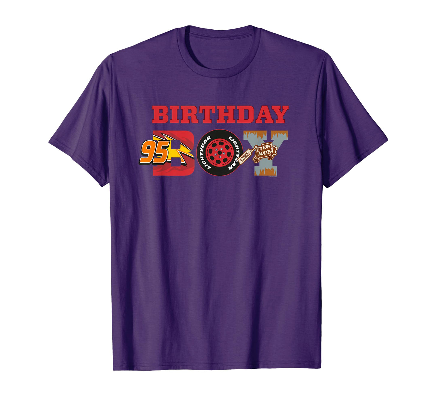Disney & Pixar's Cars “Birthday Boy” Party Matching Gift T-Shirt