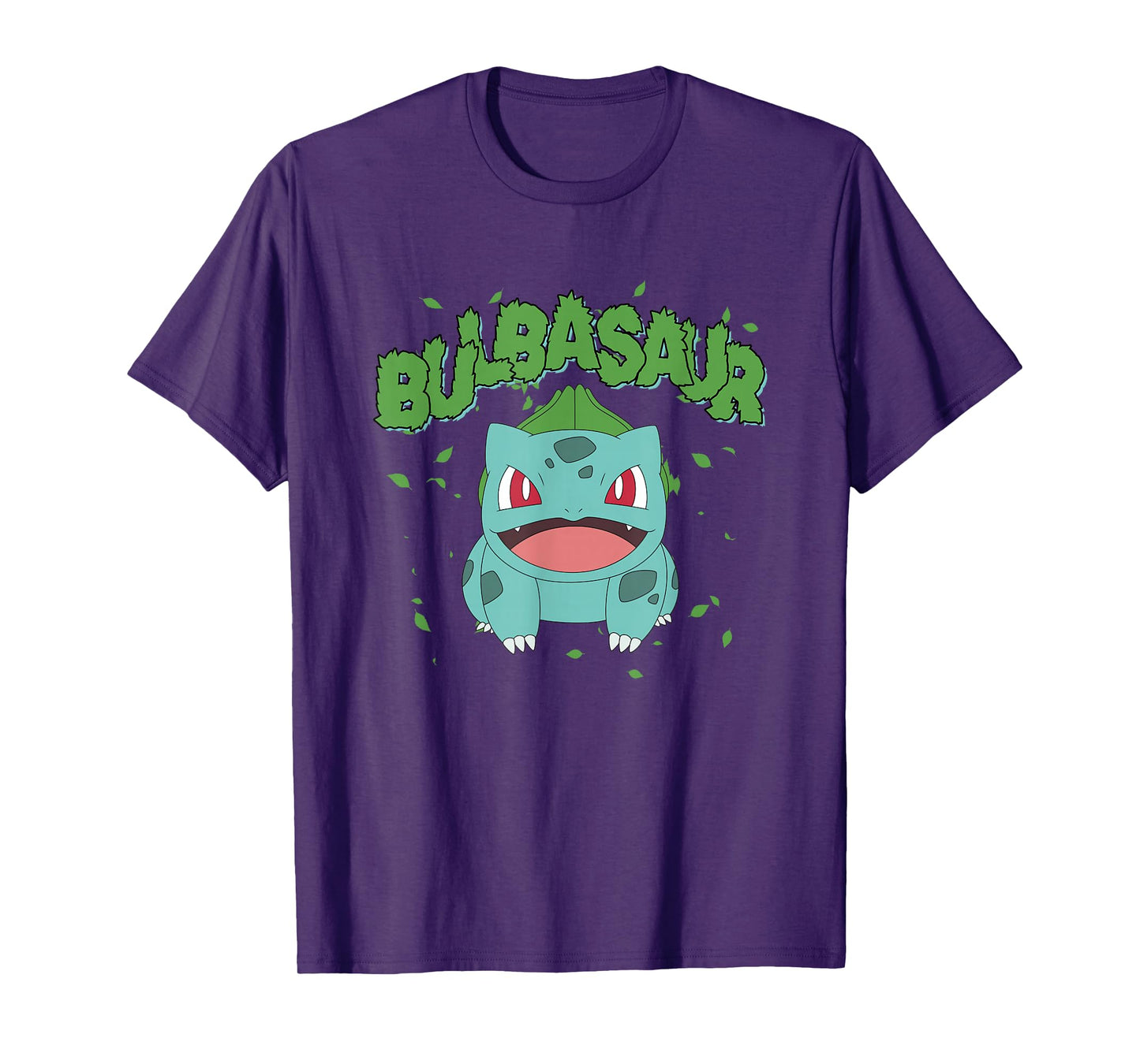 Pokémon Epic Bulbasaur Smiling Grass Type Big Chest Poster T-Shirt