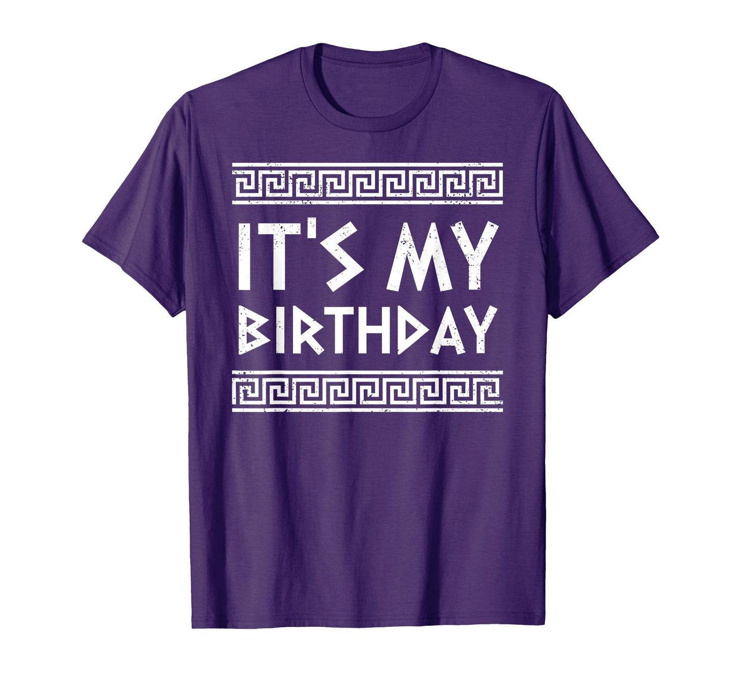 It's My Greek Birthday Boy Retro Funny Greek Birthday T-Shirt