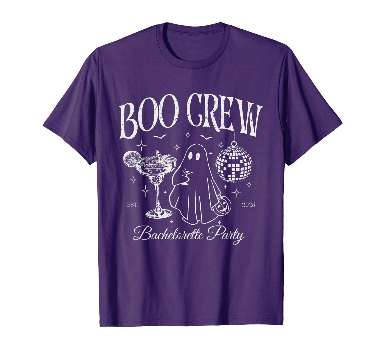 Boo Crew Bachelorette Party Halloween Witchy Bridal T-Shirt