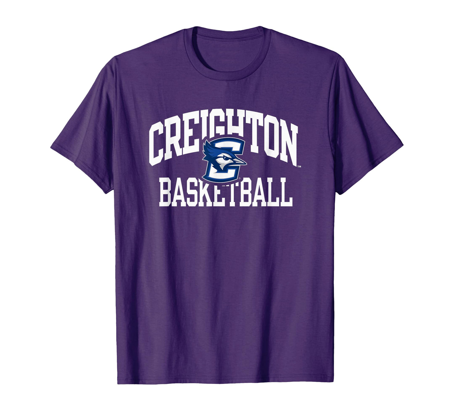 Creighton Bluejays Basketball Arch Black Officially Licensed T-Shirt