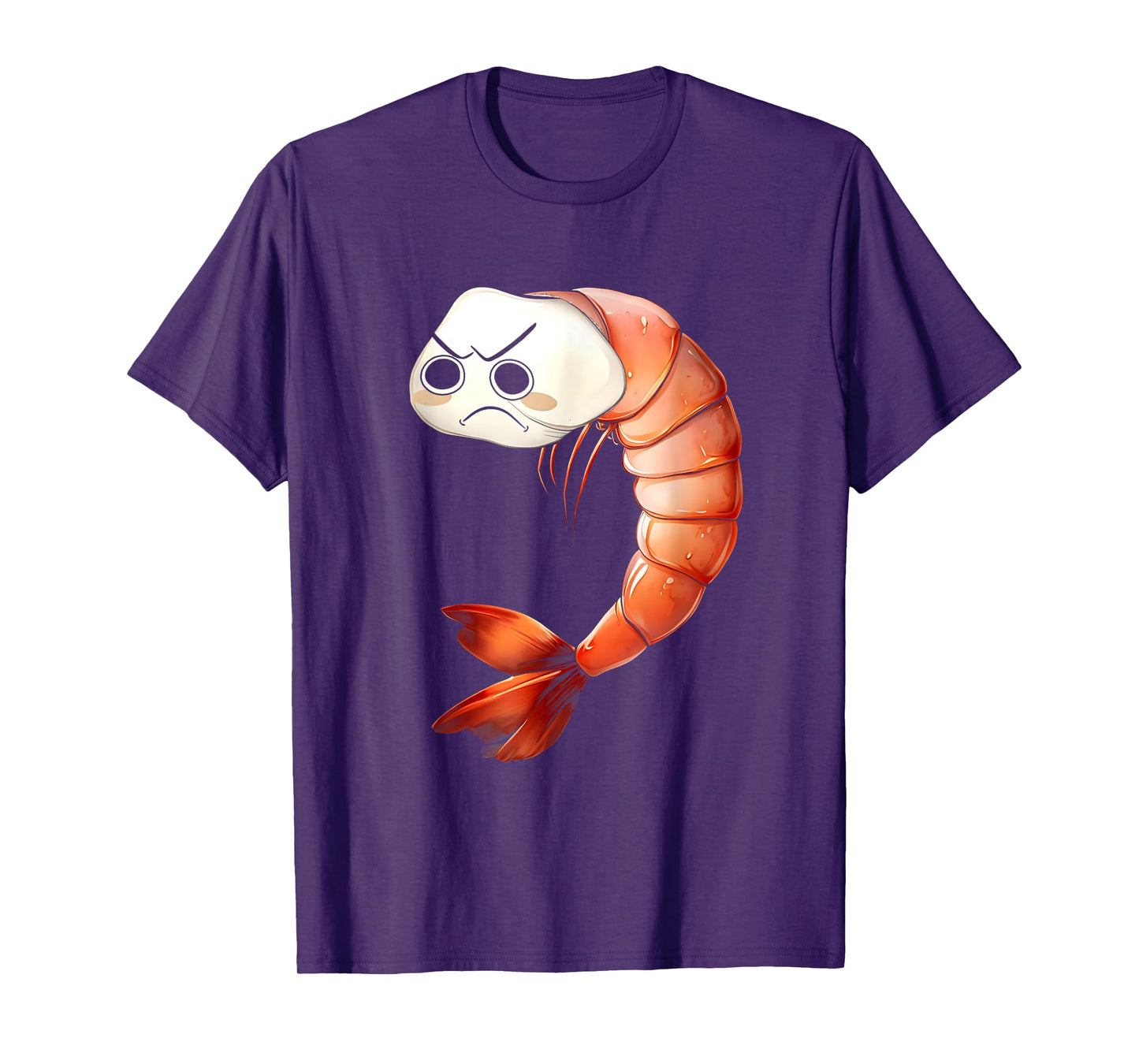 Dandy Shrimpo Angry Shrimp World Birthday Costume Sashimi T-Shirt