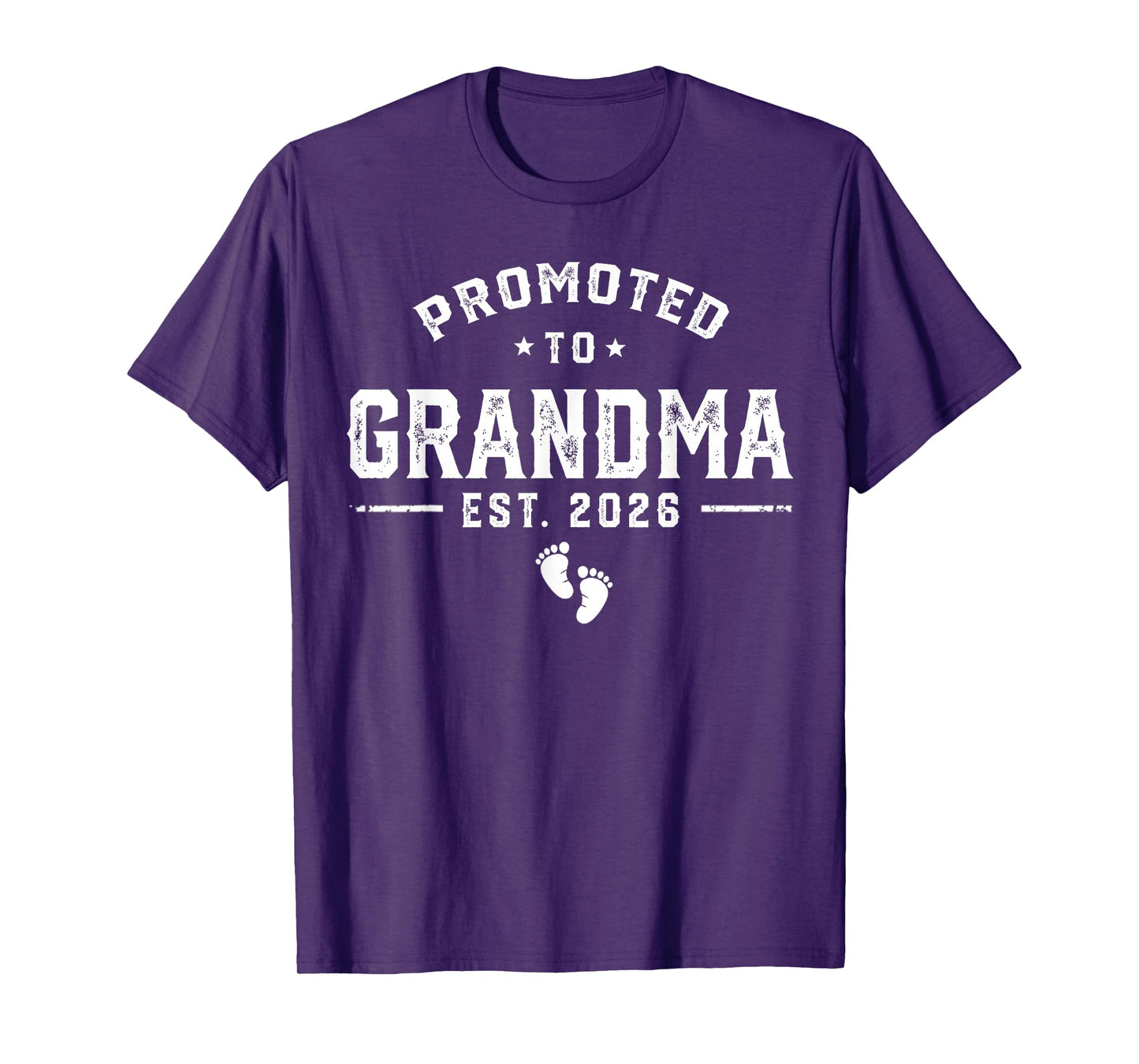 Grandma Est 2026 Promoted To Grandma New Grandma 2026 T-Shirt