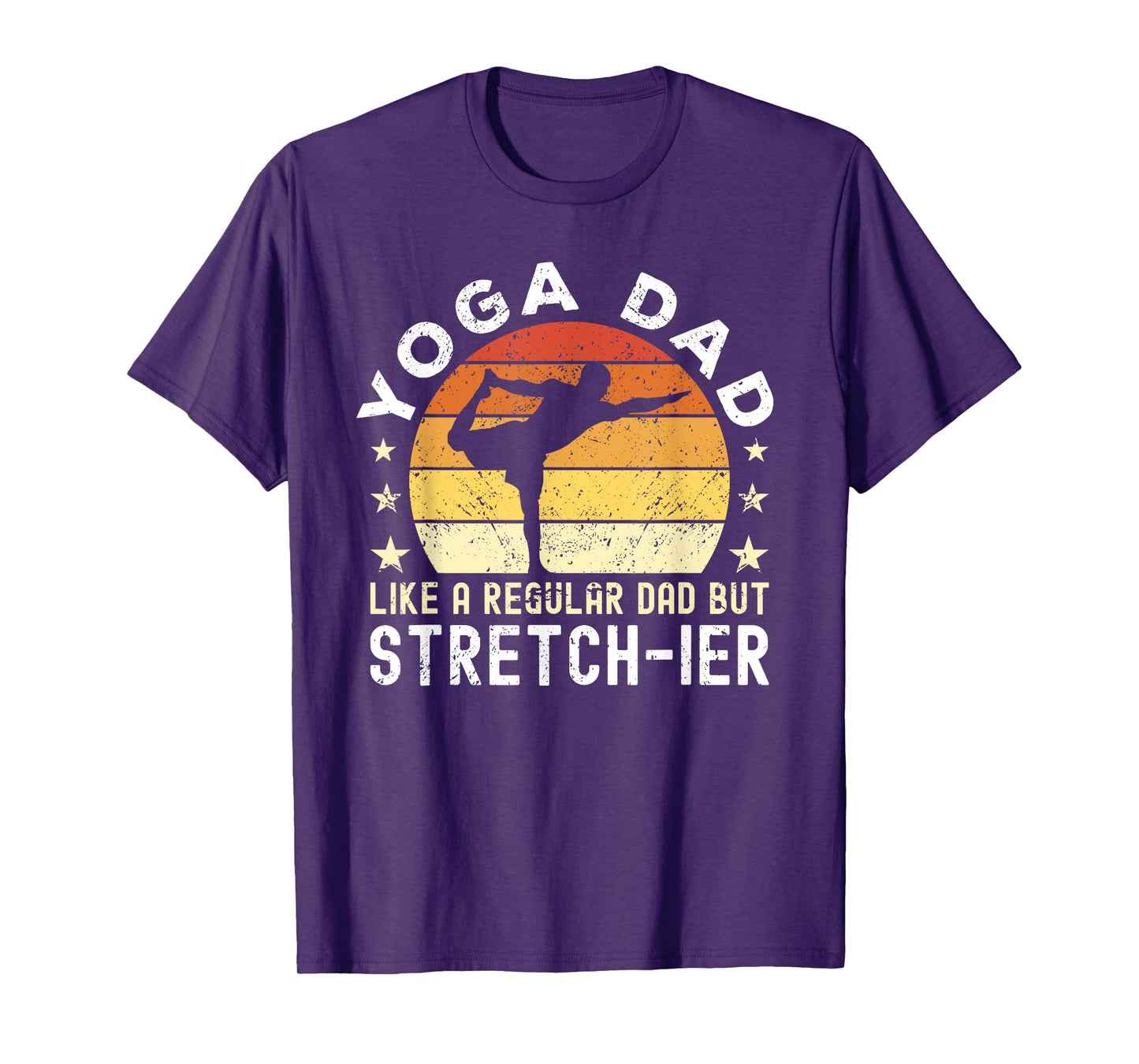 Yoga Dad Like a regular Dad but stretch-ier Dad Meditation T-Shirt