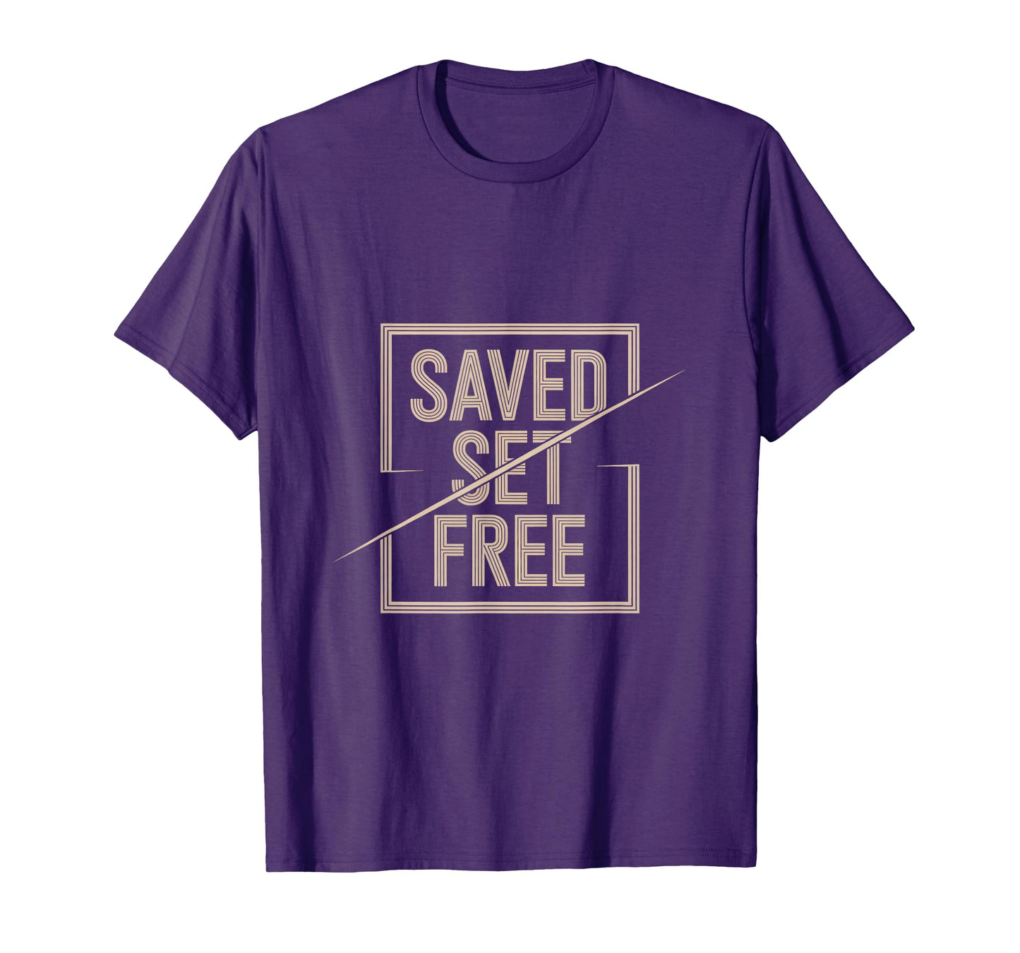 Christian Saved Set Free Faith Scripture T-Shirt
