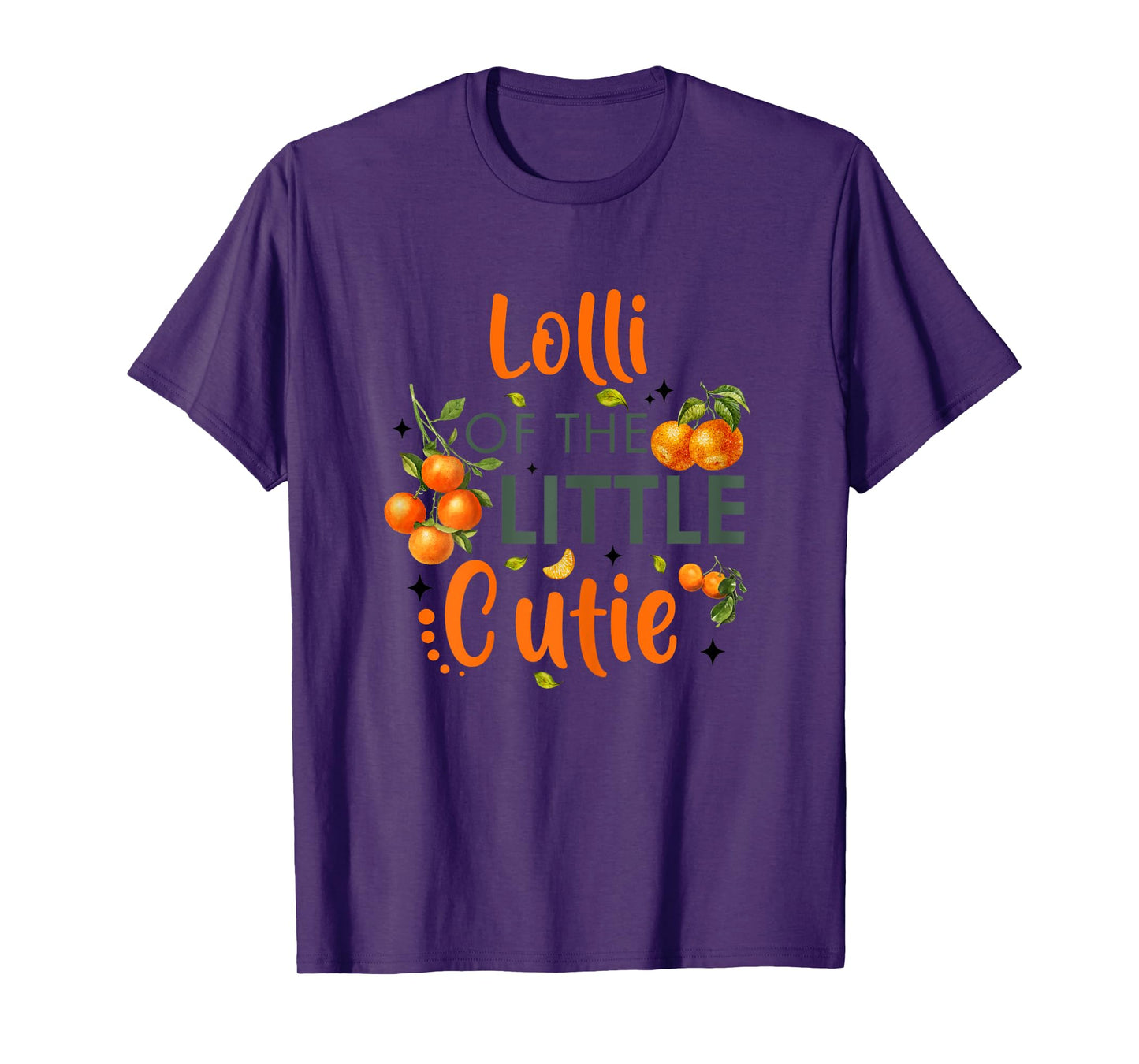 Lolli Of The Little Cutie Orange 1st Birthday Party T-Shirt