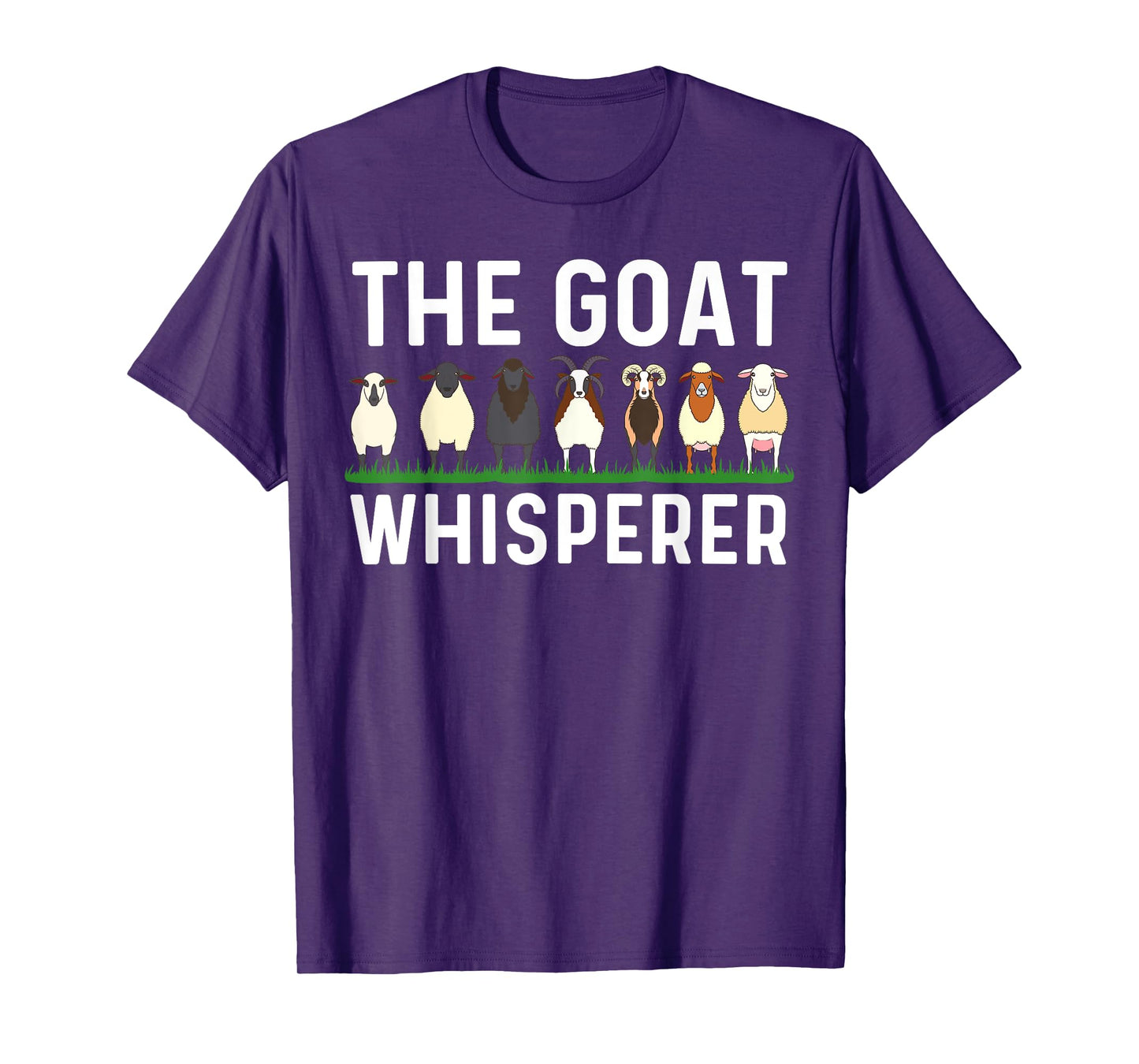 Funny Goat Design Men Women Kid Farm Animal Pygmy Goat Lover T-Shirt