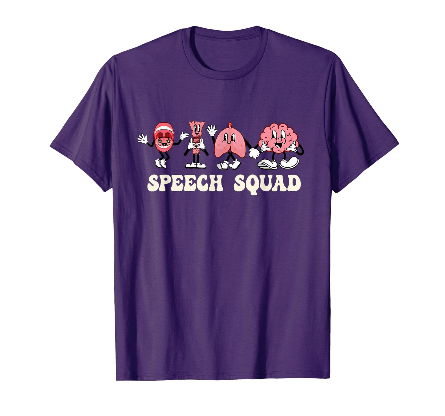 Funny Speech Language Pathologist Speech Squad Therapy T-Shirt