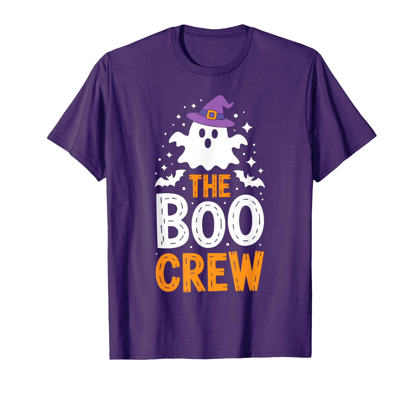 The Boo Crew Shirt Matching Men Women Kids Halloween Costume T-Shirt