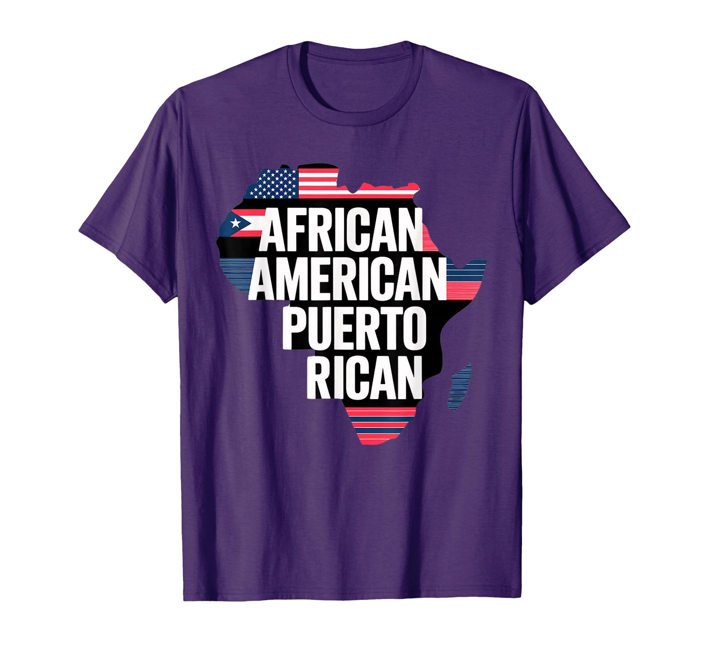 Afro Puerto Rican Half African American Half Puerto Rican T-Shirt