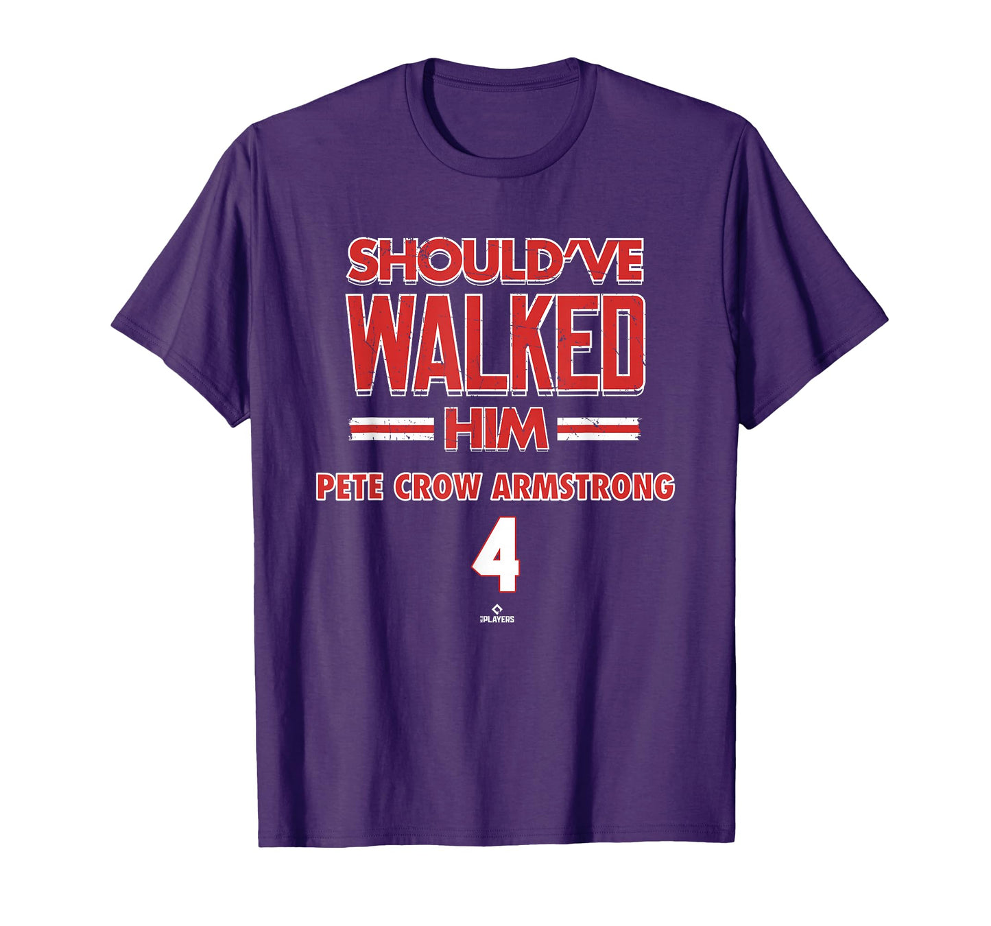 Should've Walked Him Pete Crow Armstrong Chicago Baseball T-Shirt