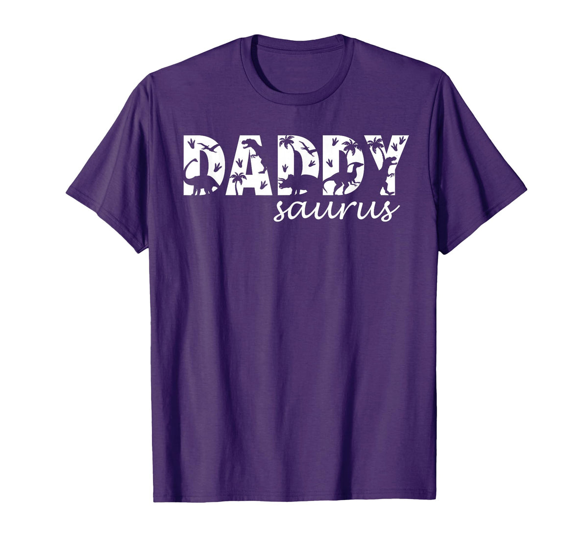 Daddysaurus T Rex Dinosaur Daddy Saurus Dad Family Matching T-Shirt