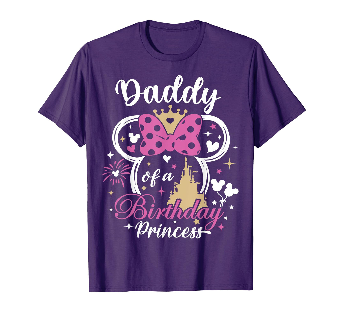 Matching Family Daddy Of The Birthday Princess T-Shirt