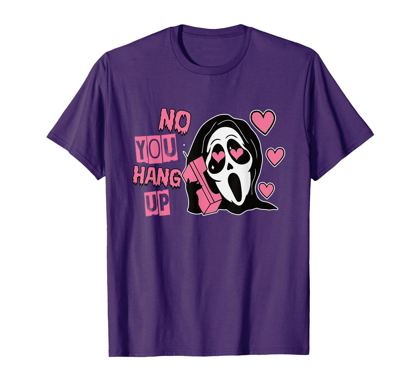 Funny No You Hang Up First Gho-st Calling Hello Halloween T-Shirt