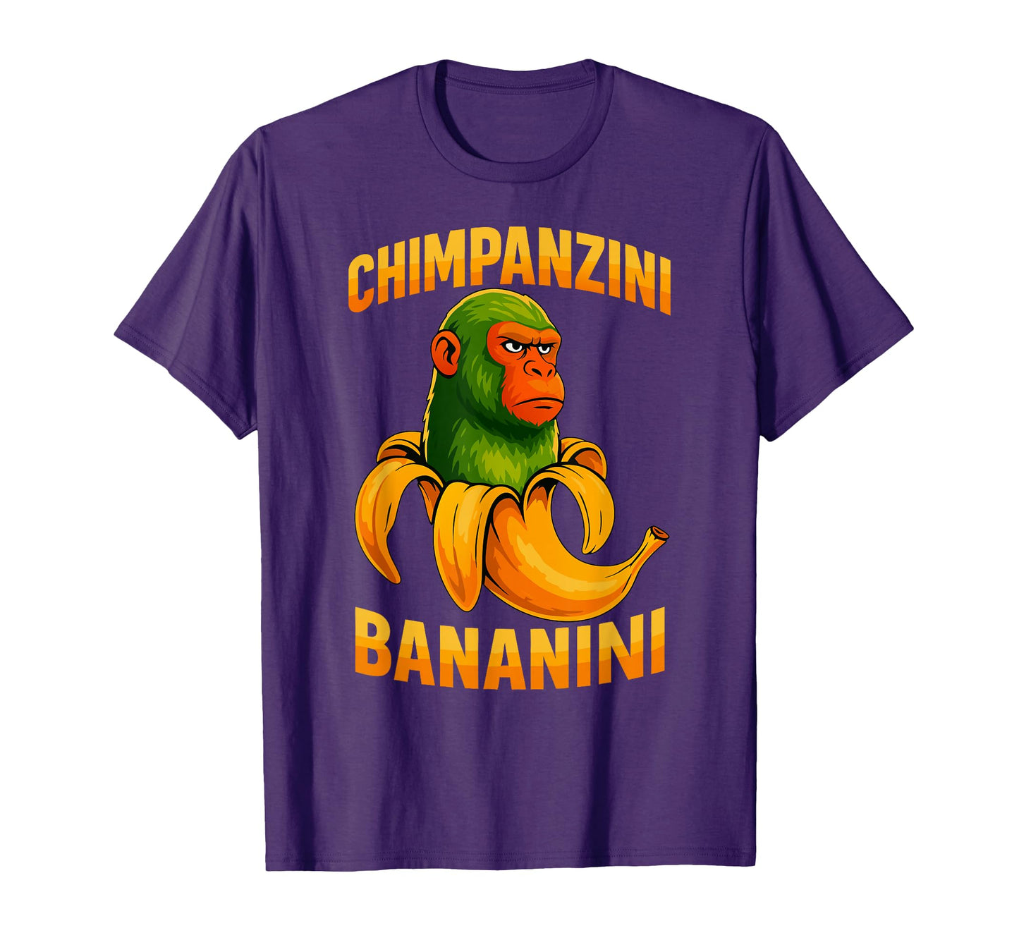 Monkey Meme Italian Brainrot Chimpanzini Bananini T-Shirt