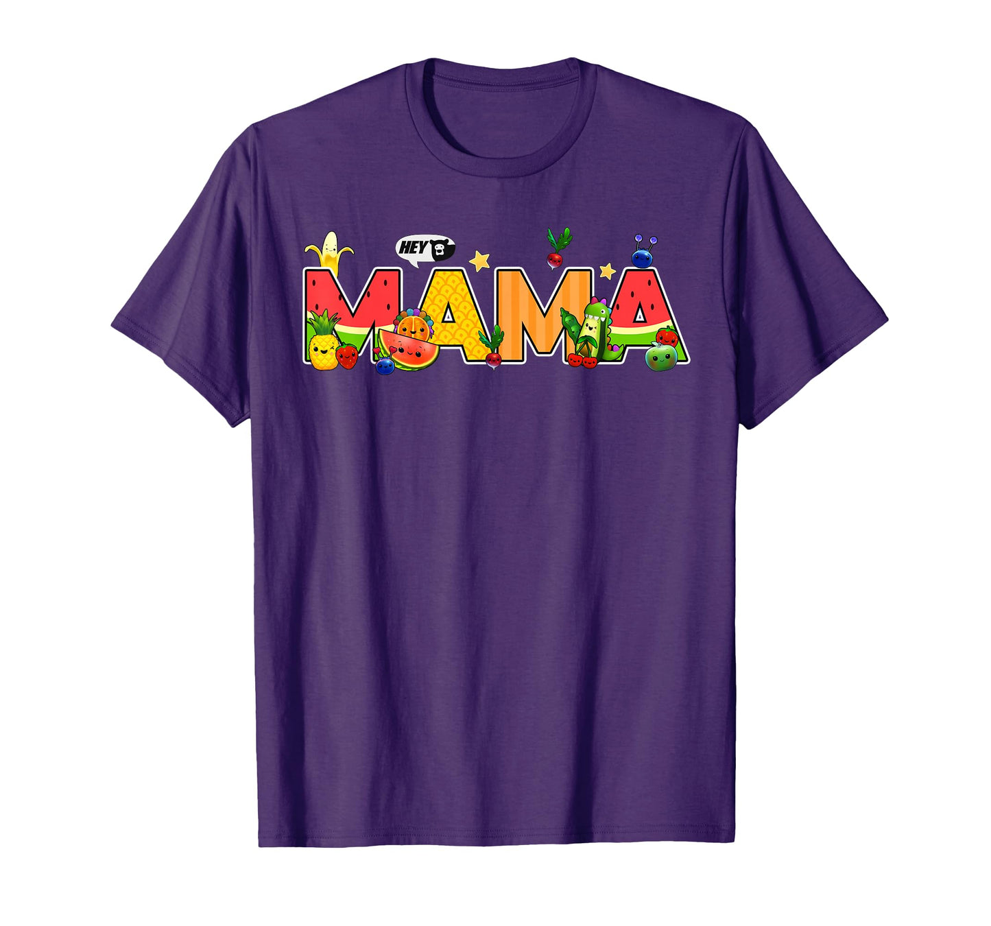 Mama Of The Birthday Fruit First Birthday Family Girl Boy T-Shirt