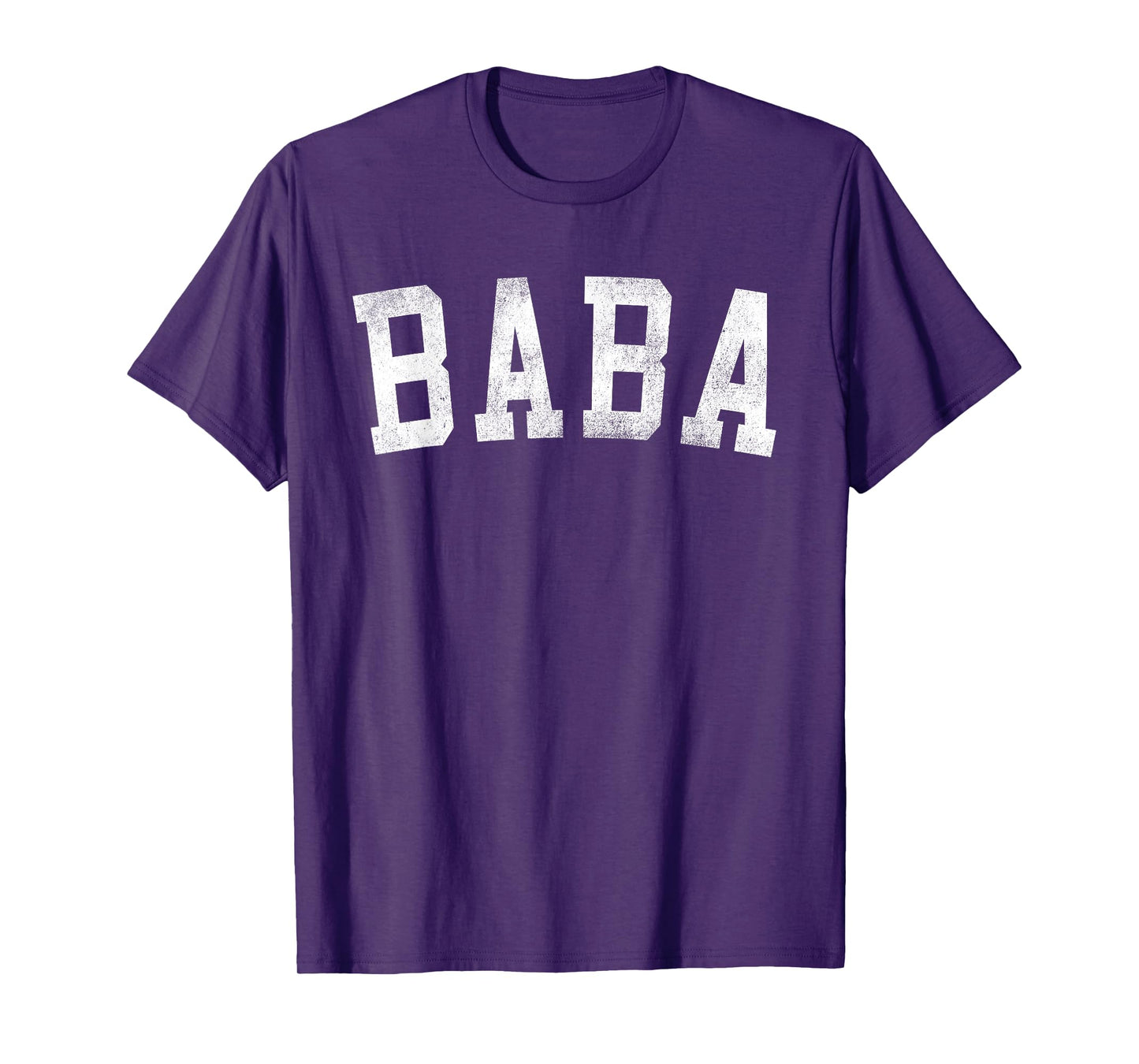 Baba - Classic Bold Font Father's Day Baba T-Shirt